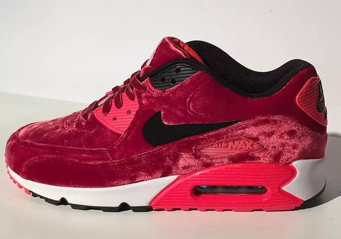 Velvet Dearg 2015 Nike Aer Max 90