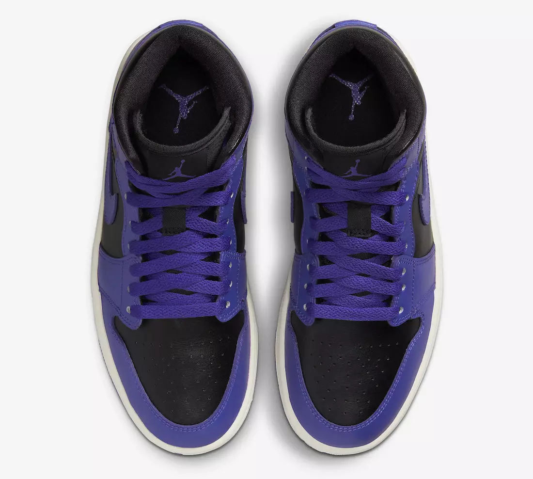 Air Jordan 1 Mid Purple Black BQ6472-051 Megjelenés dátuma