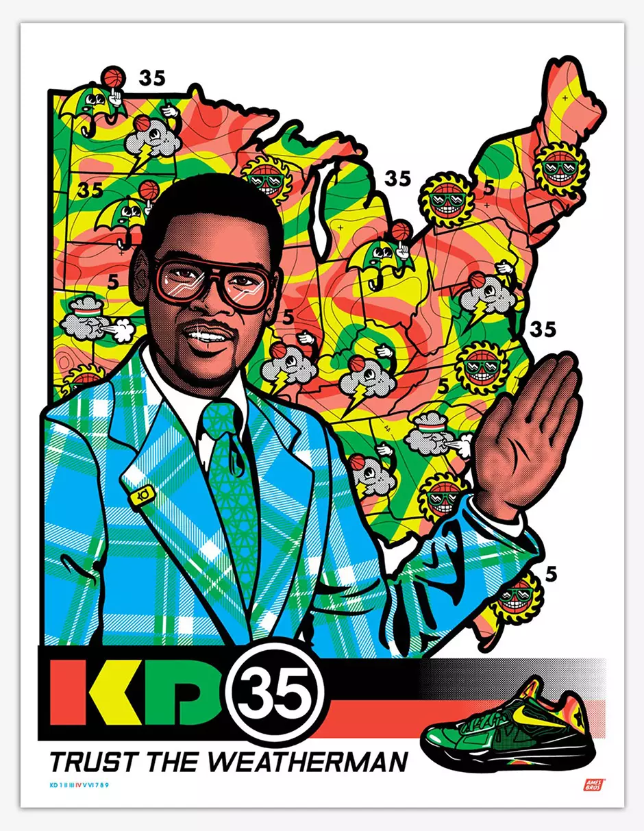 Sneakers Nike KD Signature Illustrated