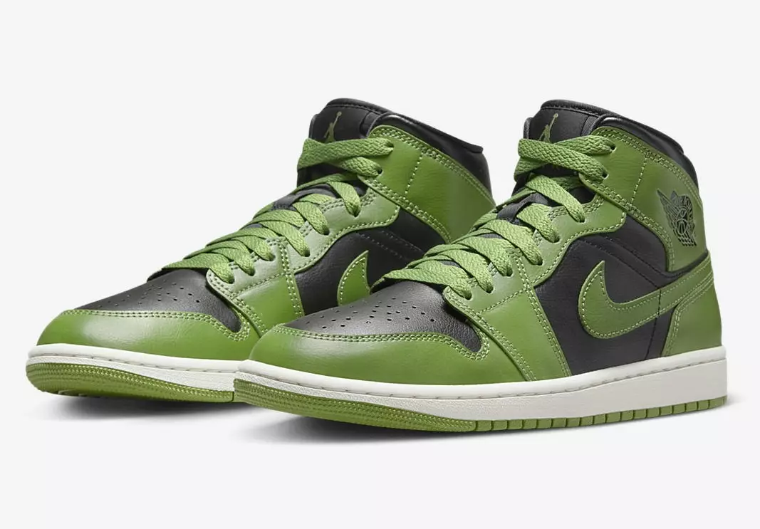 Air Jordan 1 Mid Green Black BQ6472-031 Data de llançament