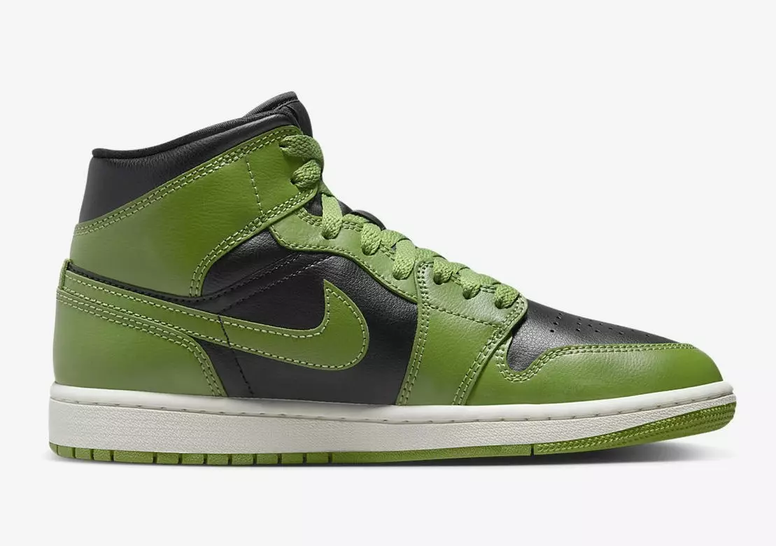 Air Jordan 1 Mid Green Black BQ6472-031 გამოშვების თარიღი