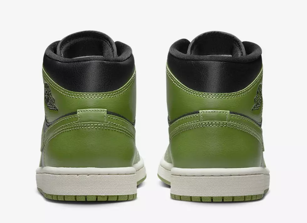 Air Jordan 1 Mid Green Black BQ6472-031 გამოშვების თარიღი