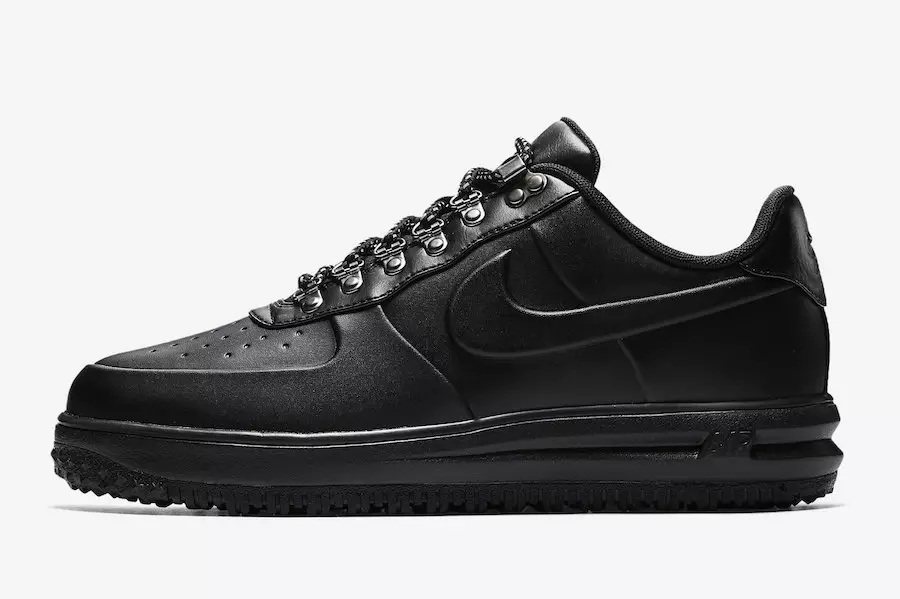 Nike Lunar Force 1 Duckboot Low Triple Black