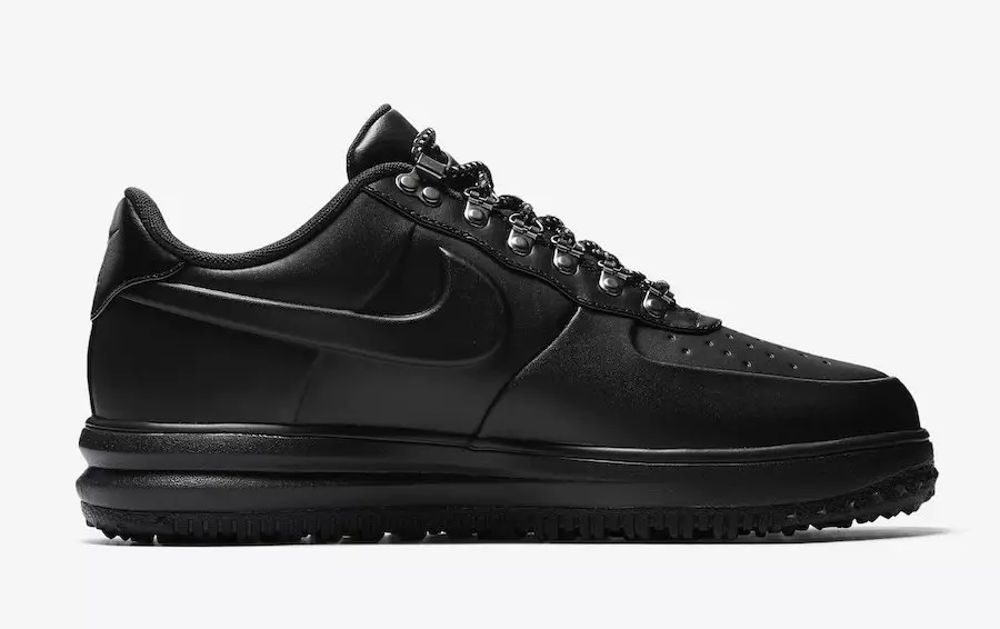 Nike Lunar Force 1 Duckboot Basse Triple Noir