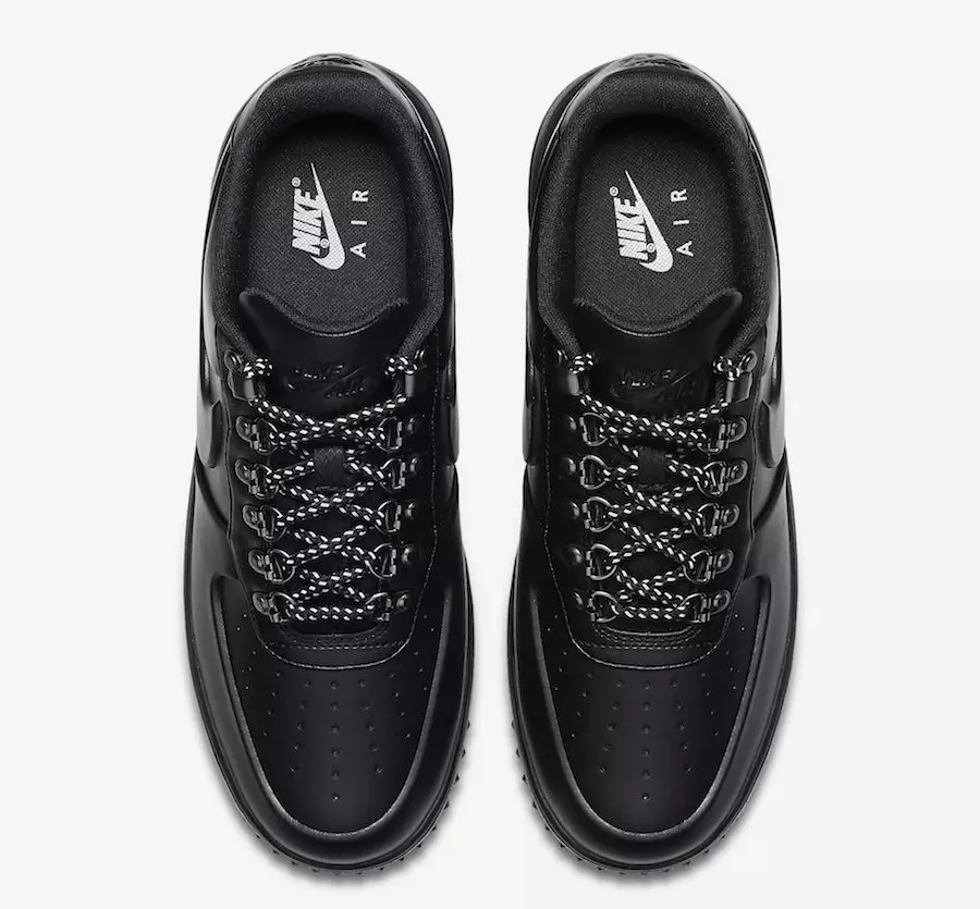 Nike Lunar Force 1 덕부트 로우 트리플 블랙