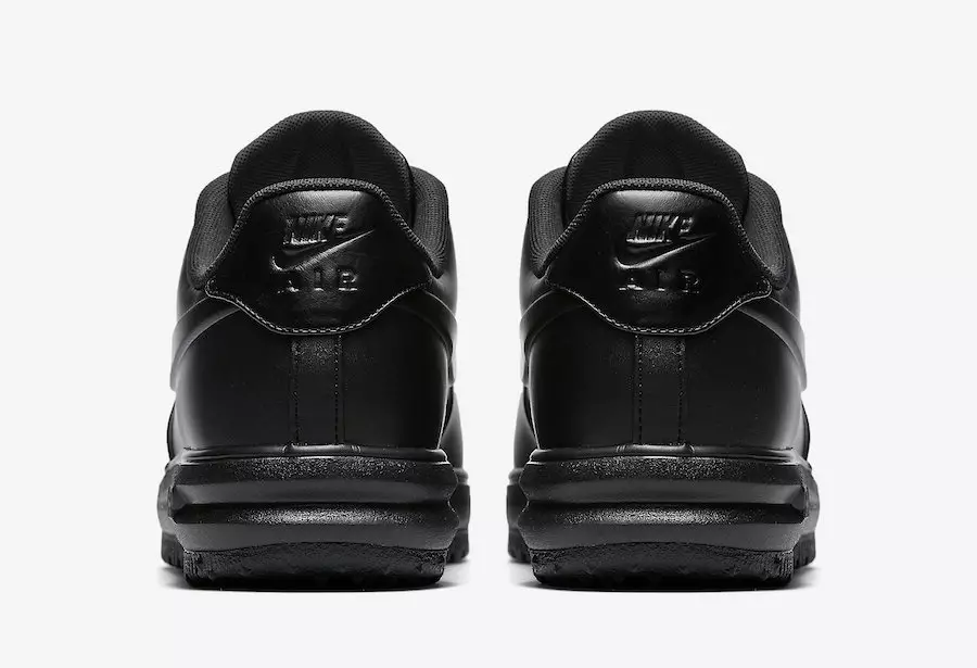 Nike Lunar Force 1 덕부트 로우 트리플 블랙