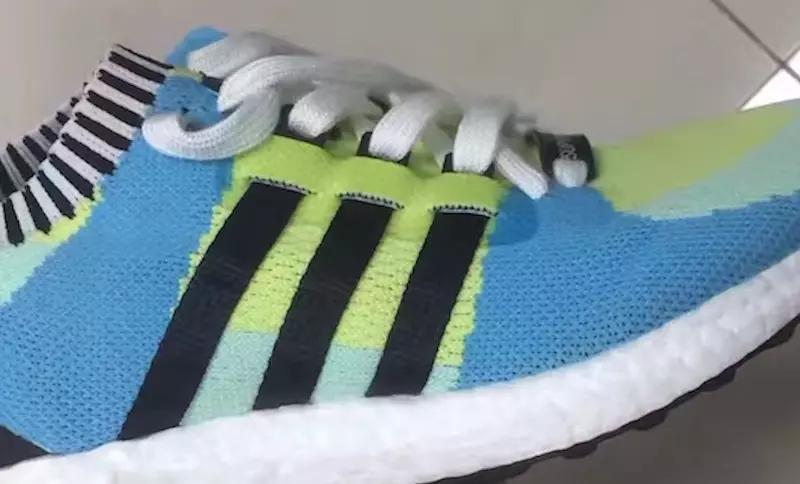 Adidas EQT Support Ultra Boost Primeknit Green Blue Black