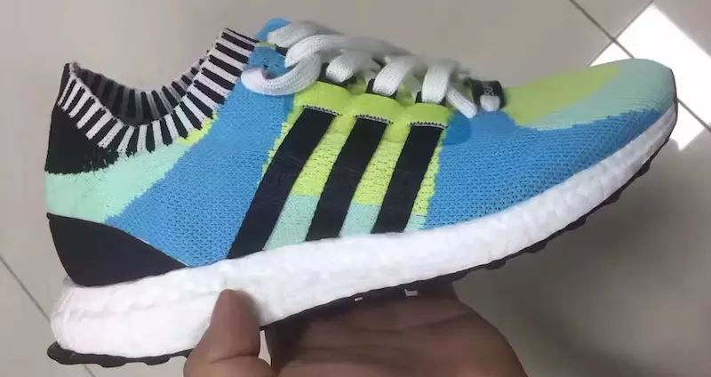 Adidas EQT Support Ultra Boost Primeknit Green Blue Black