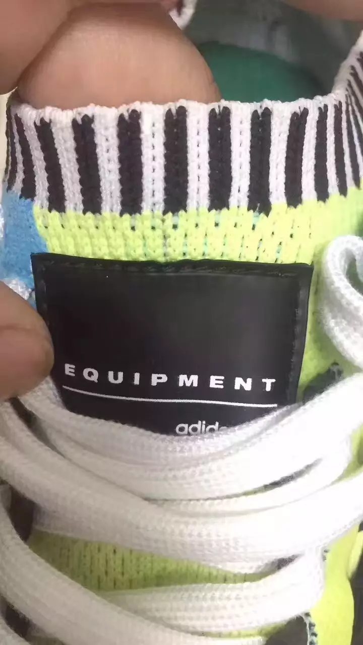 adidas EQT Support Ultra Boost Primeknit verde azul negro