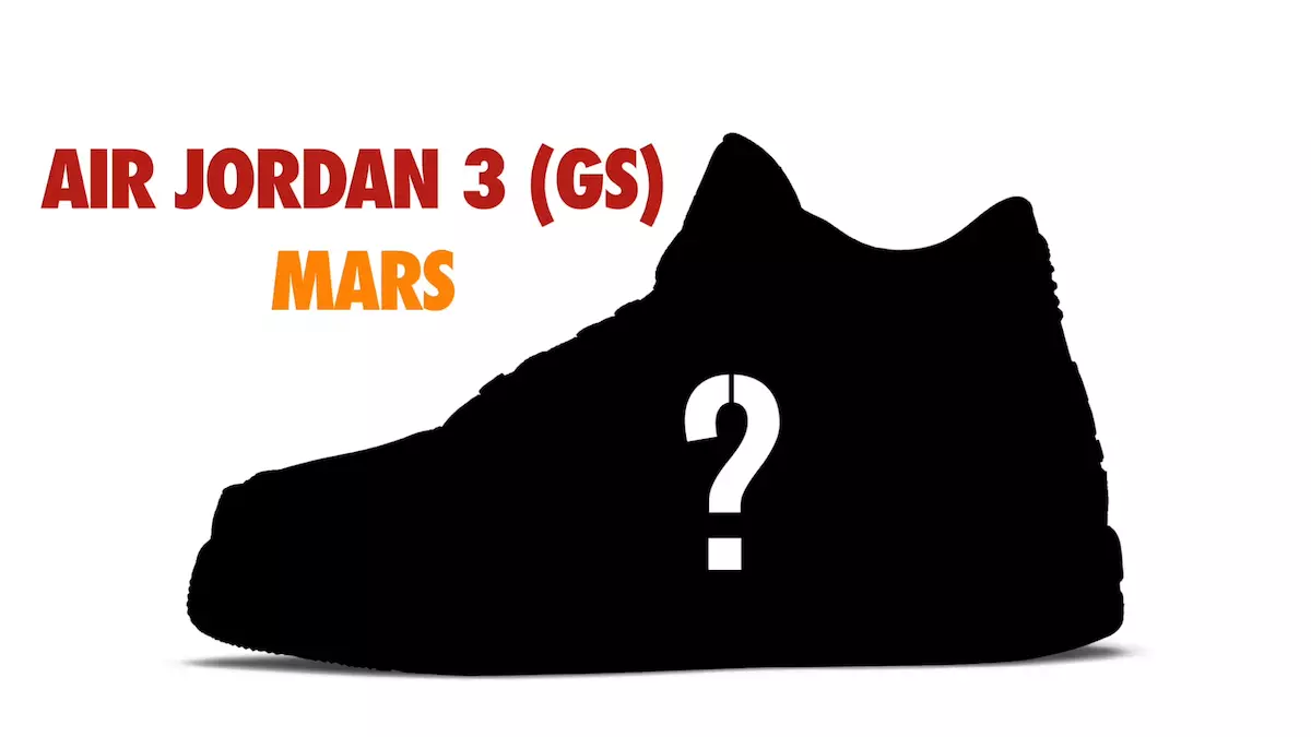 Air Jordan 3 GS Марс 2023