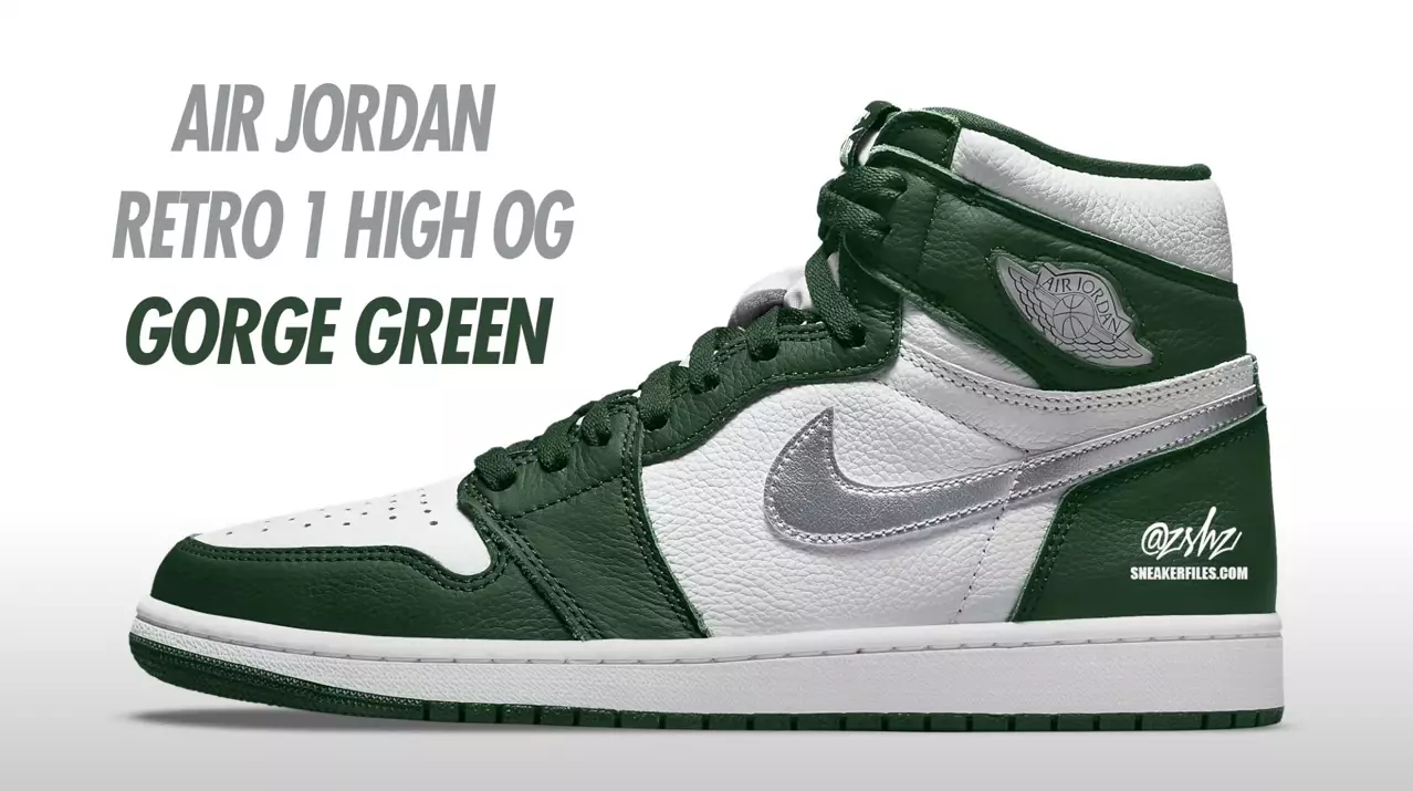 Air Jordan 1 Boğaz Yeşili 2022