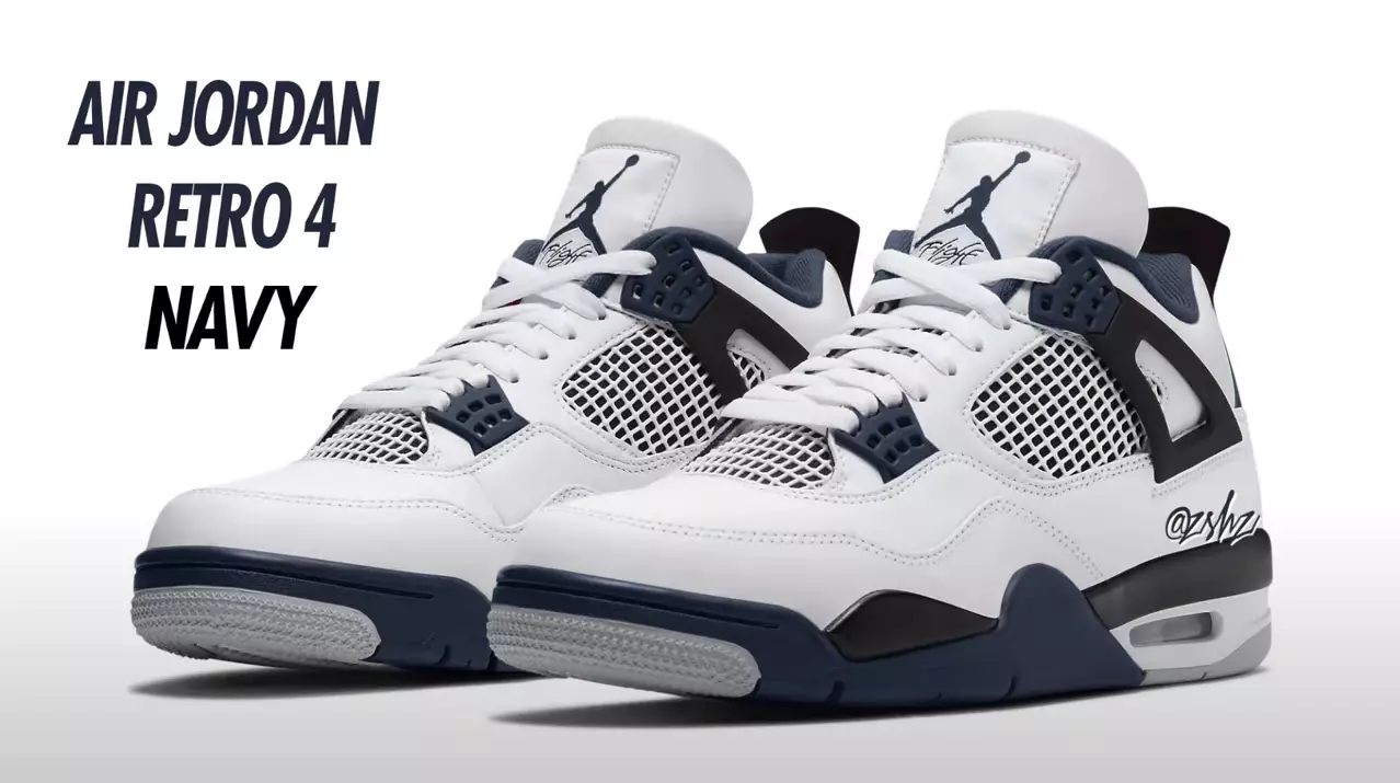 Air Jordan 4 Navy 2022