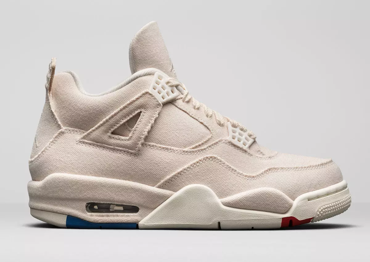 Air Jordan 4 Sail Canvas WMNS DQ4904-100 ဖြန့်ချိသည်။