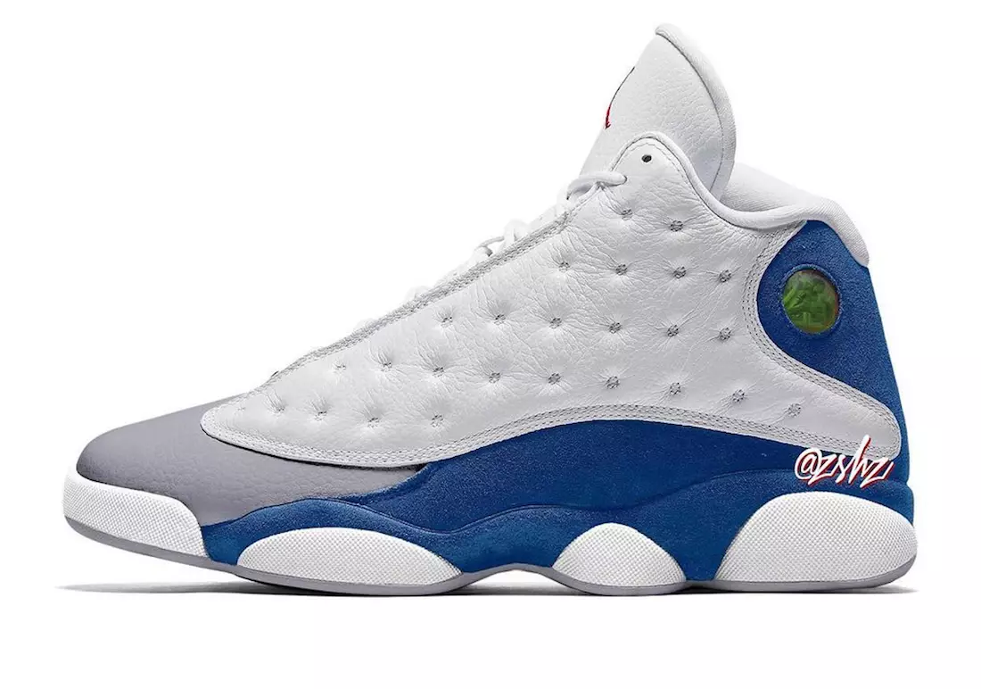 Air Jordan 13 White French Blue Tarikh Tayangan