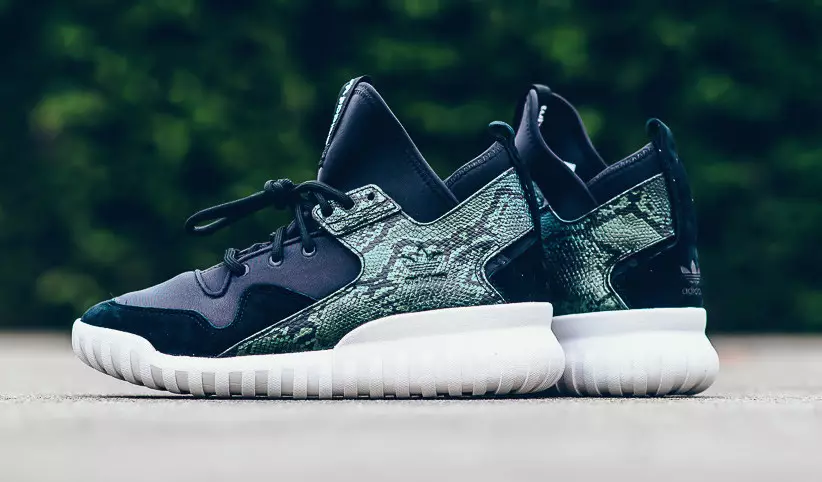 Adidas Tubular X Green Snake