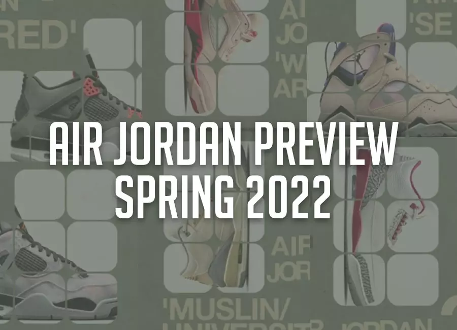 Air Jordan Retro 2022. gada pavasara priekšskatījums, ietver paaugstinātu cenu