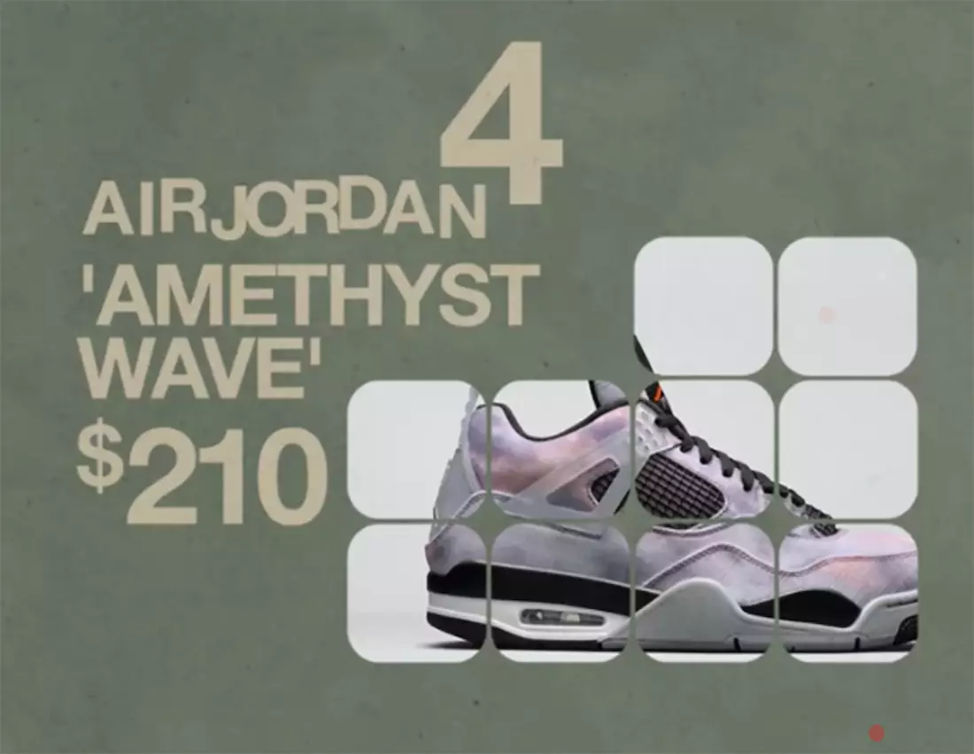 Tarehe ya Kutolewa ya Air Jordan 4 Amethyst Wave