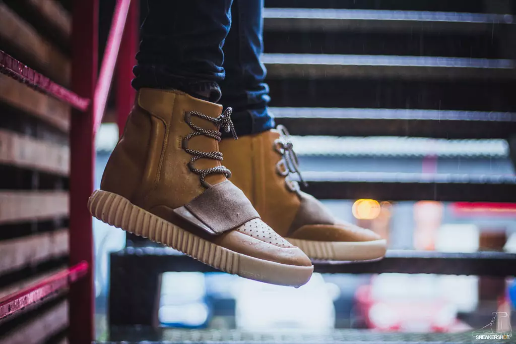 adidas Yeezy 750 Boost Tan Net Custom