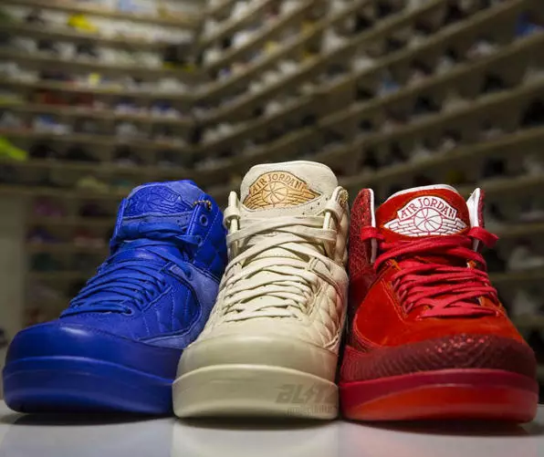 Air Jordan 2 Don C Beach Metallic Gold University Tarikh Tayangan Merah