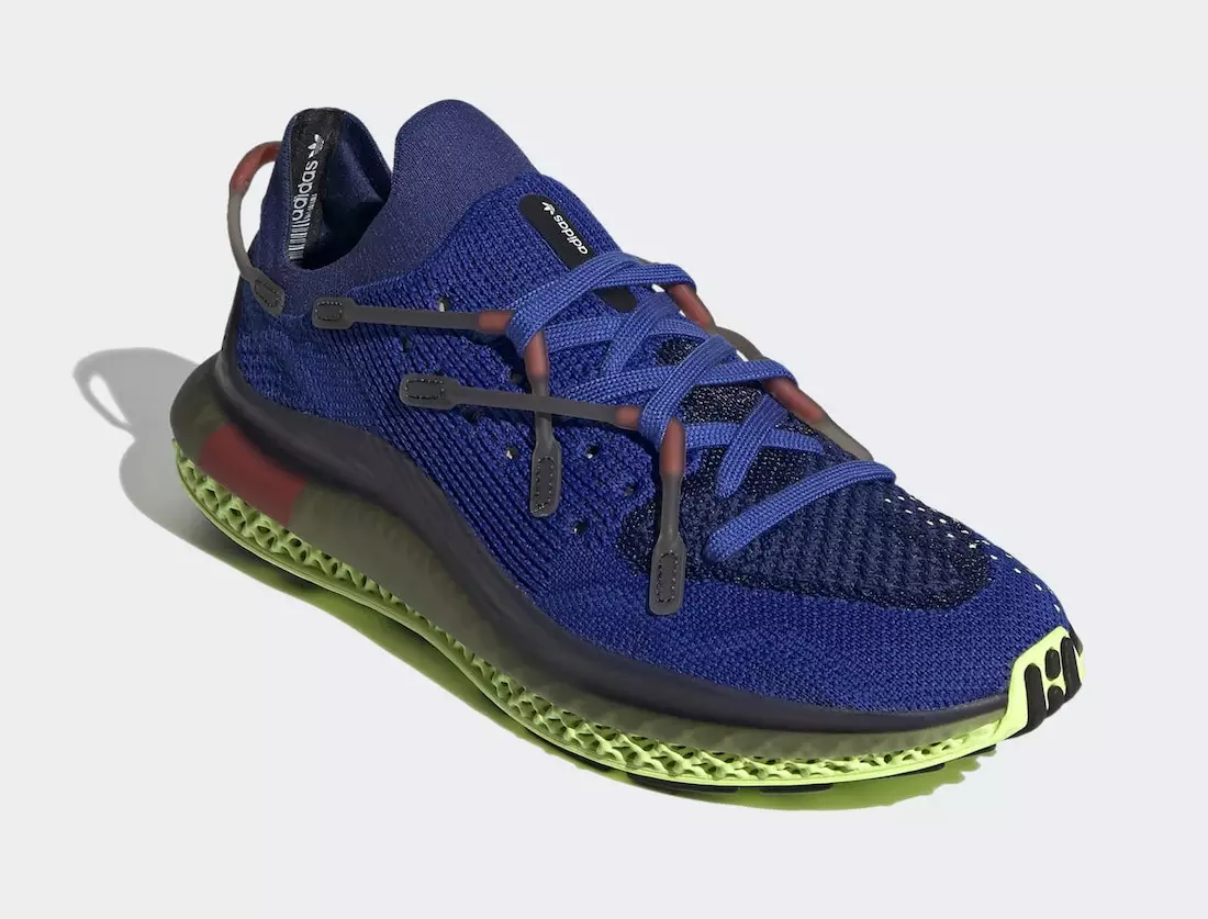 adidas 4D Fusio Bold Blue Flash Yellow H04509 Release Date