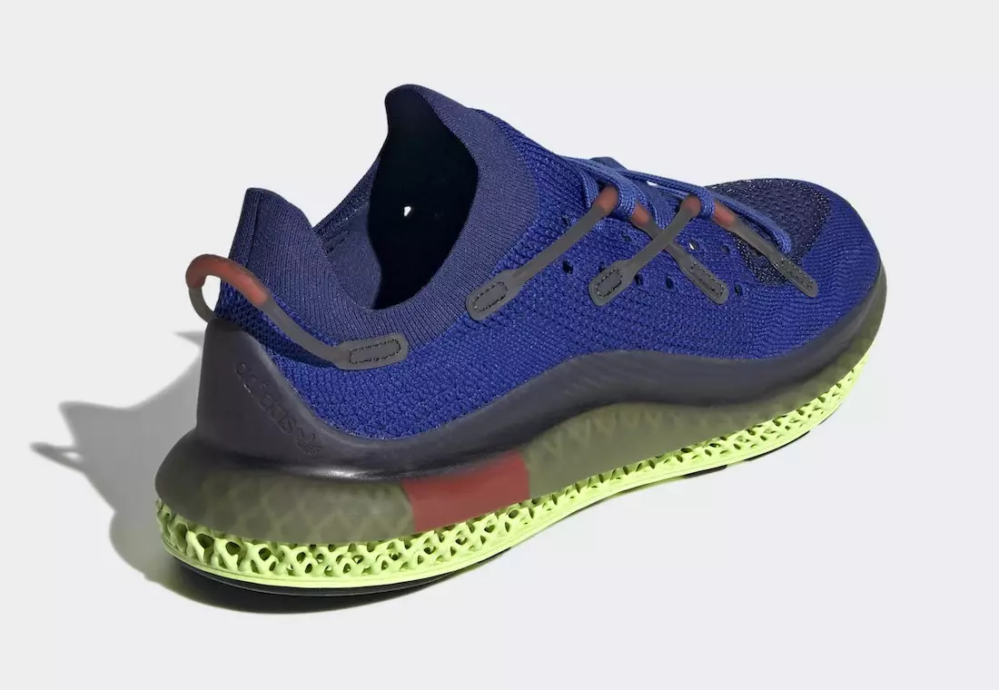 adidas 4D Fusio Bold Blue Flash Yellow H04509 Release Date