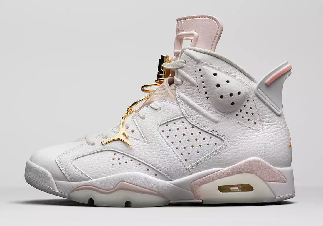 Air Jordan 6 Gold Hoops WMNS DH9696-100 გამოშვების თარიღი