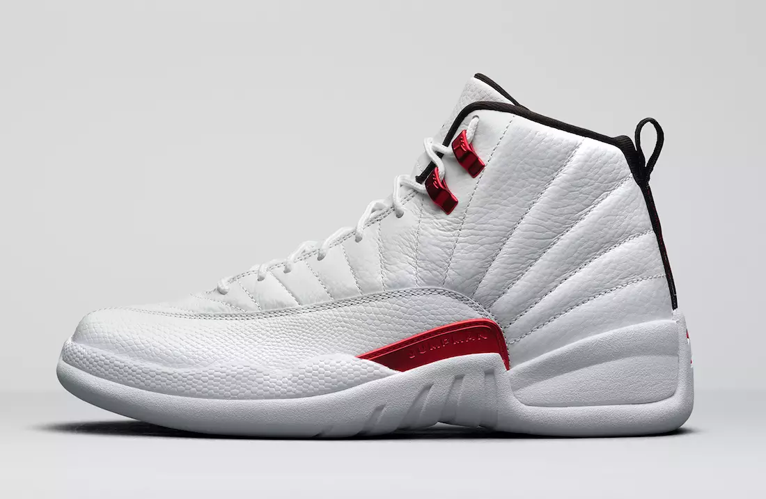 Air Jordan 12 Twist White University Red CT8013-106 Шығарылған күні