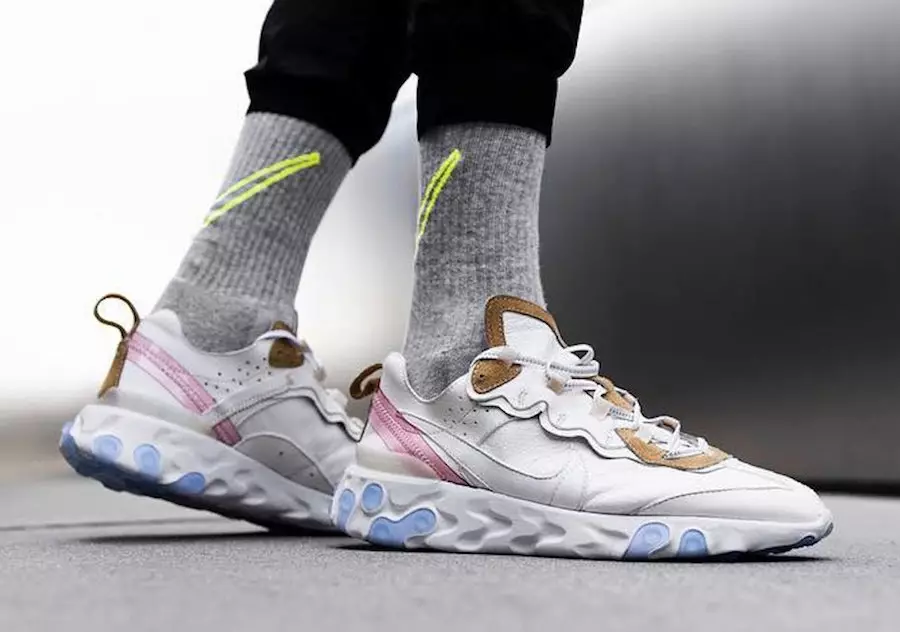 Nike React Element 87 Leder Benotzerdefinéiert