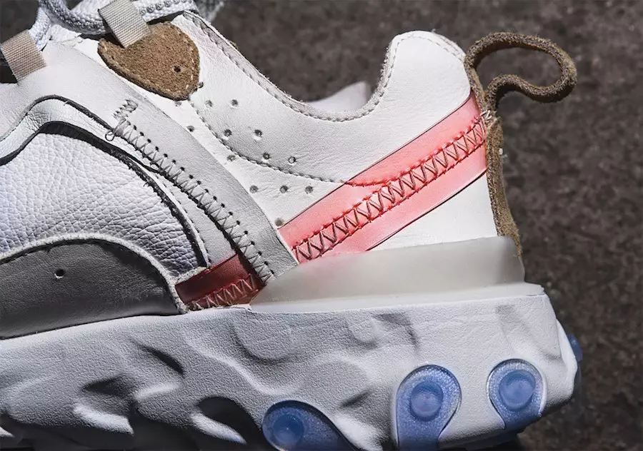 Nike React Element 87 Leder Benotzerdefinéiert