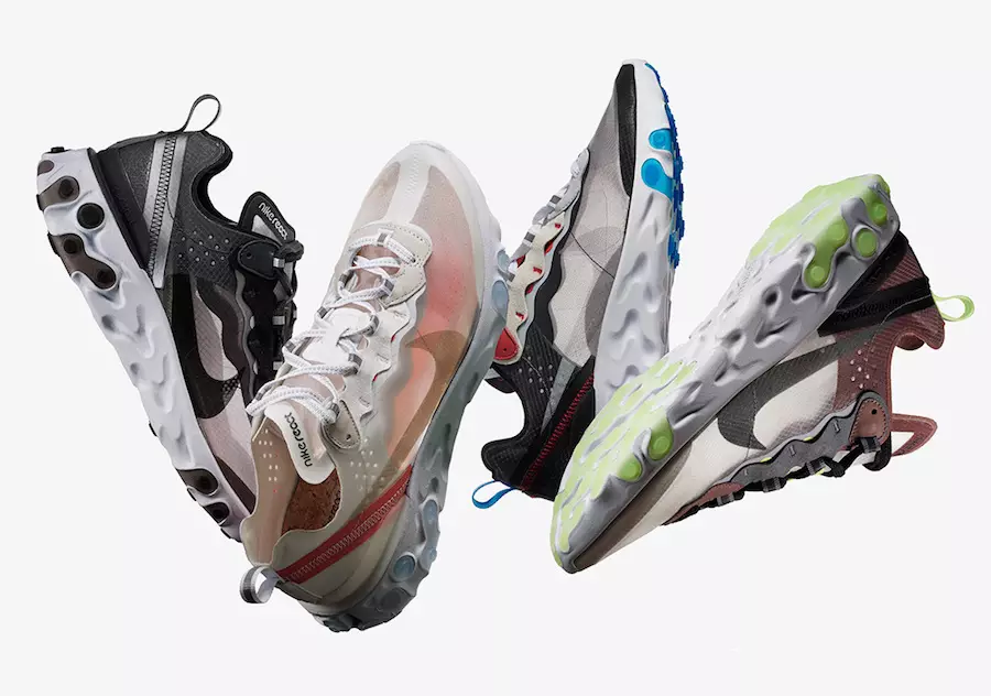 Nike React Element 87 Дата выпуску Кошт