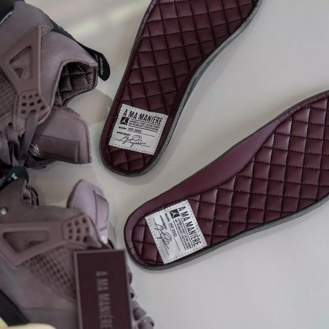 Ein Ma Maniere Air Jordan 4 Violet Ore DV6773-220 – Erscheinungsdatum On-Feet