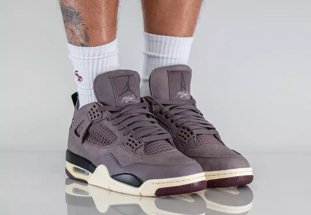 A Ma Maniere Air Jordan 4 Violet Ore DV6773-220 Дата выпуска На ногах