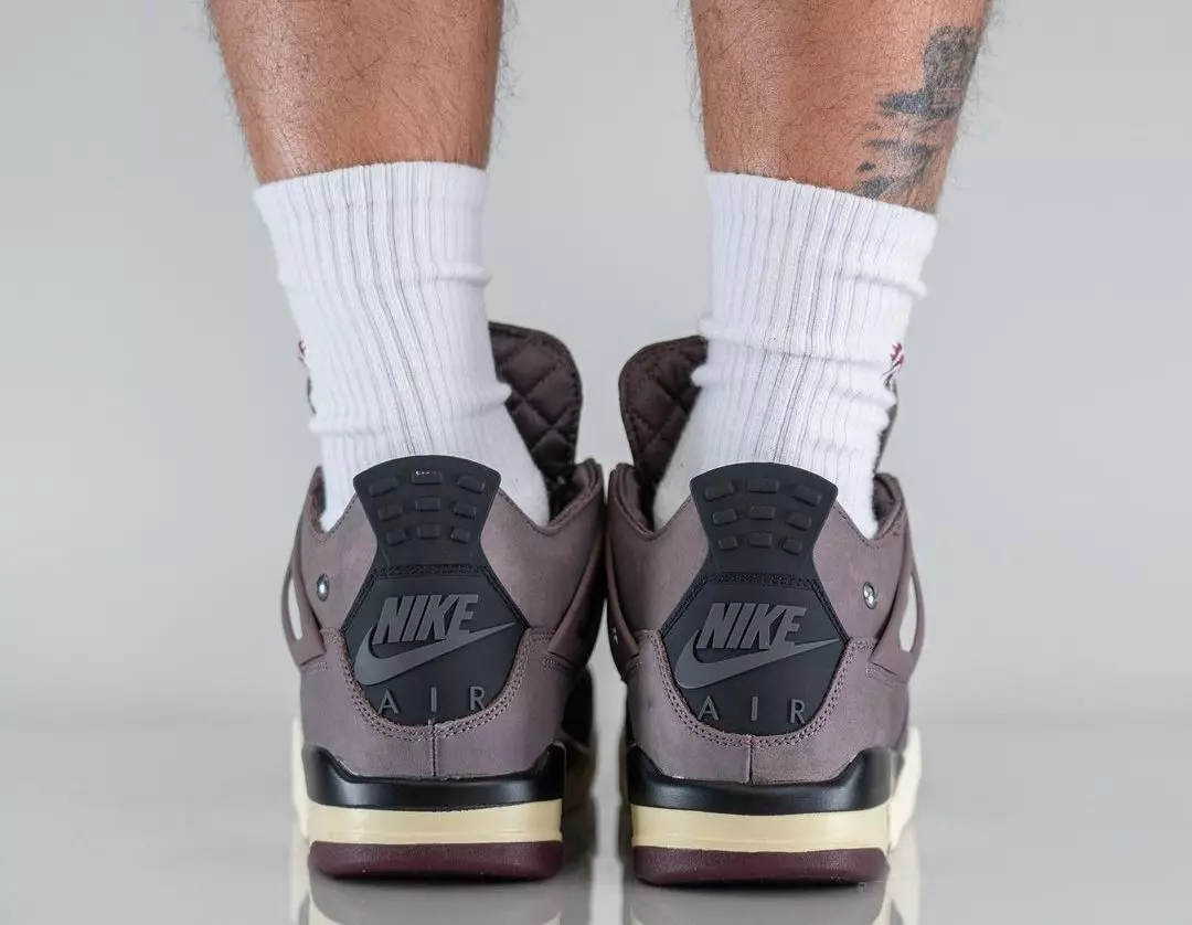 A Ma Maniere Air Jordan 4 Violet Ore DV6773-220 Tarikh Tayangan On-Feet