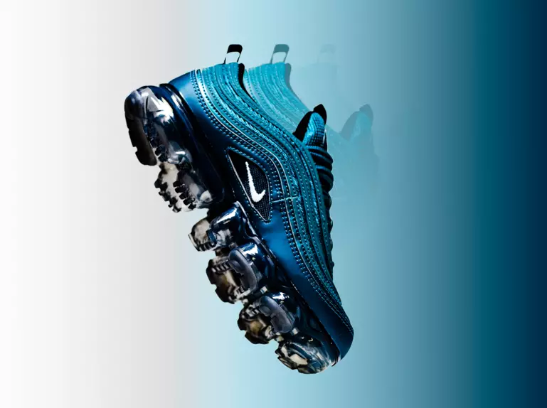 Nike Air VaporMax 97 Металик Dark Sea