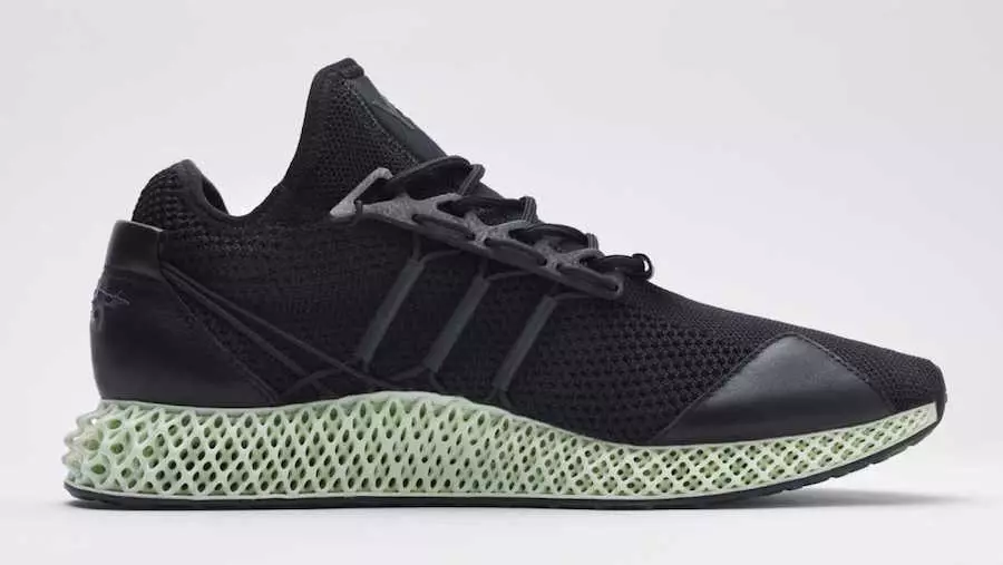 تاريخ إصدار adidas Y-3 Runner 4D Black CG6607