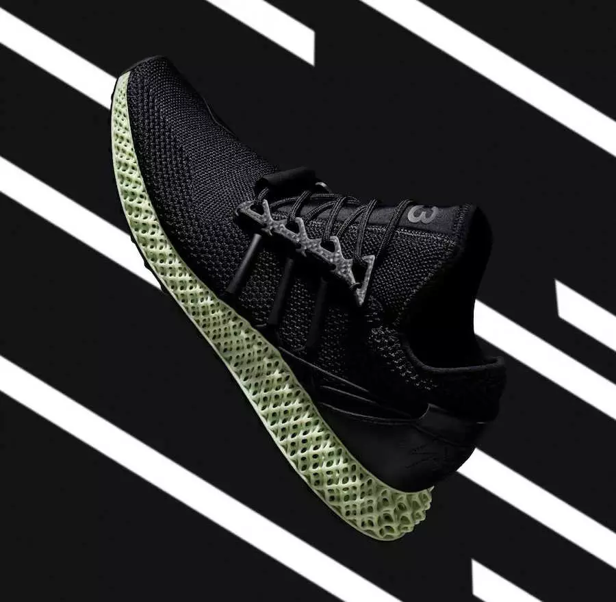 adidas Y-3 Runner 4D Black CG6607 Tarikh Tayangan