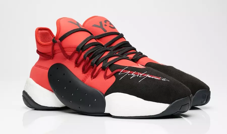 adidas Y-3 BYW BBall Lush Red BC0338 Dáta Eisiúna