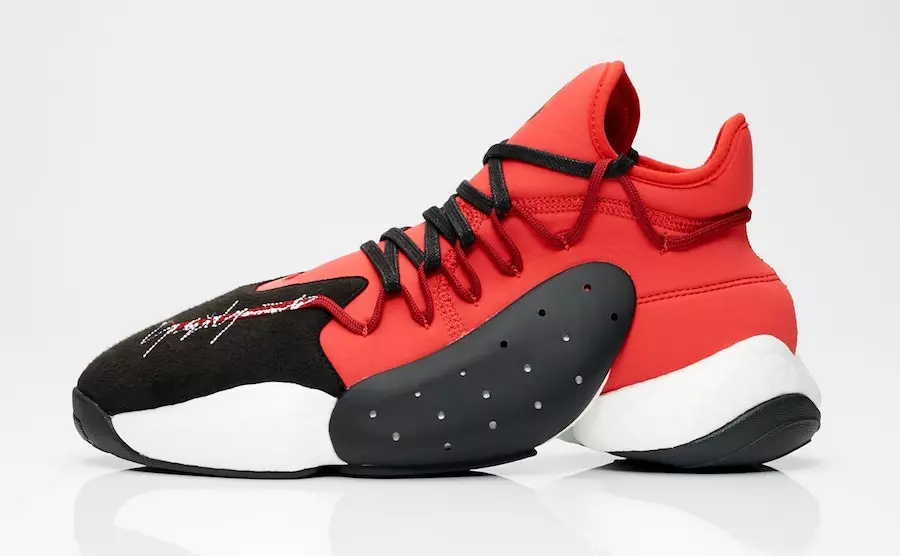 adidas Y-3 BYW BBall Lush Red BC0338 ဖြန့်ချိသည့်ရက်စွဲ