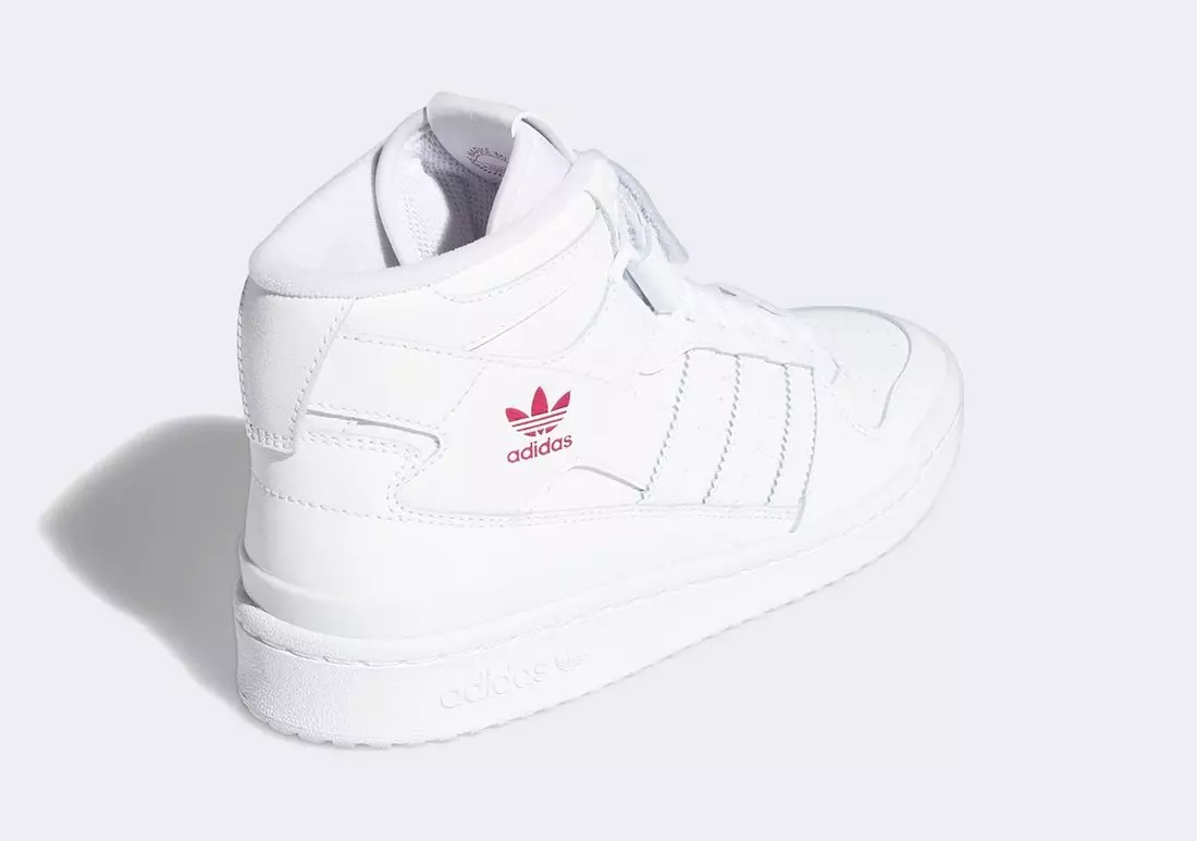 adidas Forum Mid Cloud White Shock Pink G57984 Tarikh Tayangan