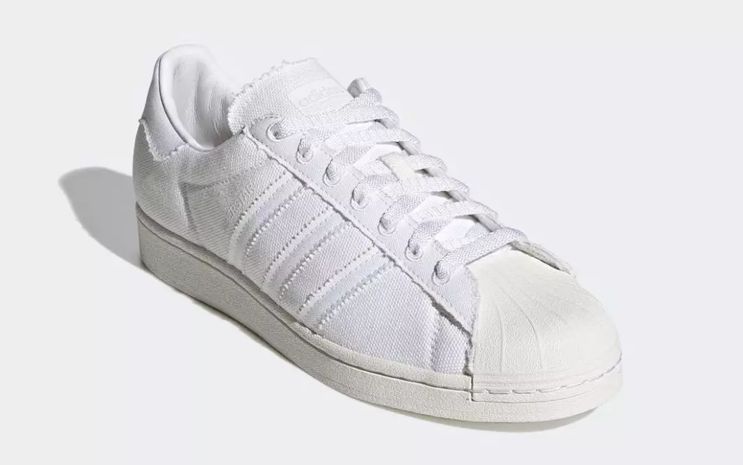 Tarehe ya Kutolewa ya adidas Superstar Canvas White FX5534