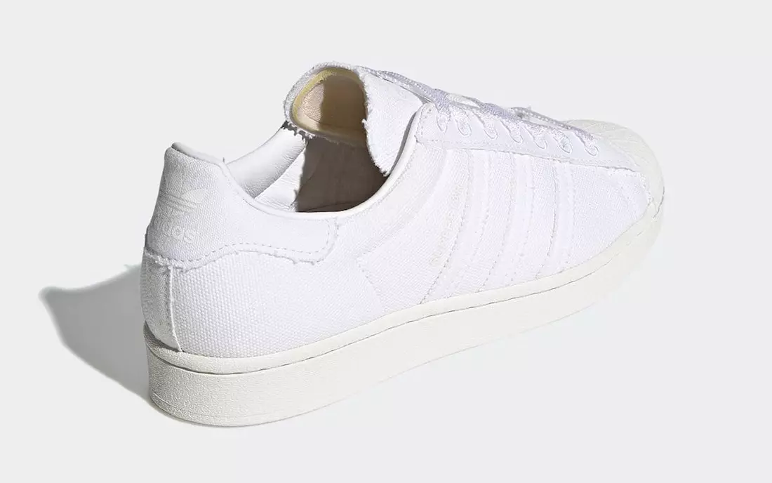 Adidas Superstar Canvas Branco FX5534 Data de lançamento