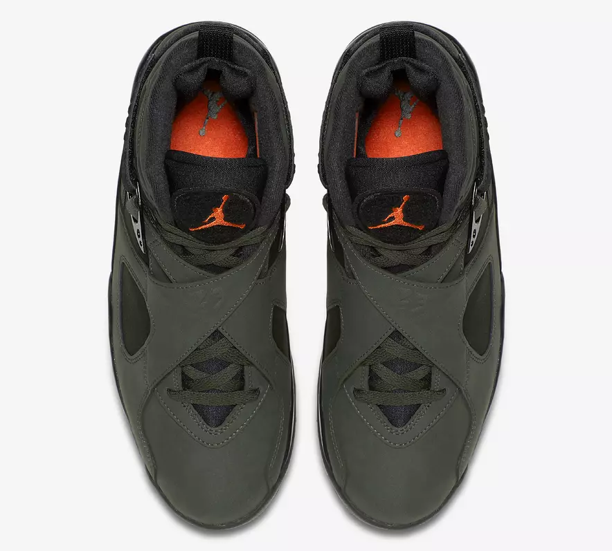 Air Jordan 8 မှ Sequoia 305381-305- ပျံသန်းပါ