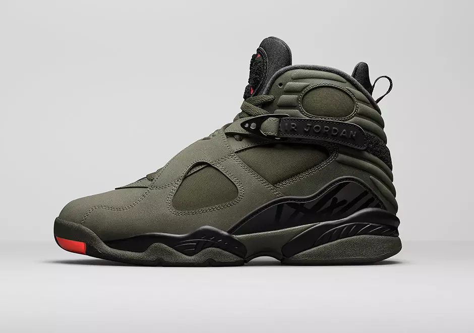 Air Jordan 8 Ħu d-Data ta' Rilaxx tas-Sequoia tat-Titjira