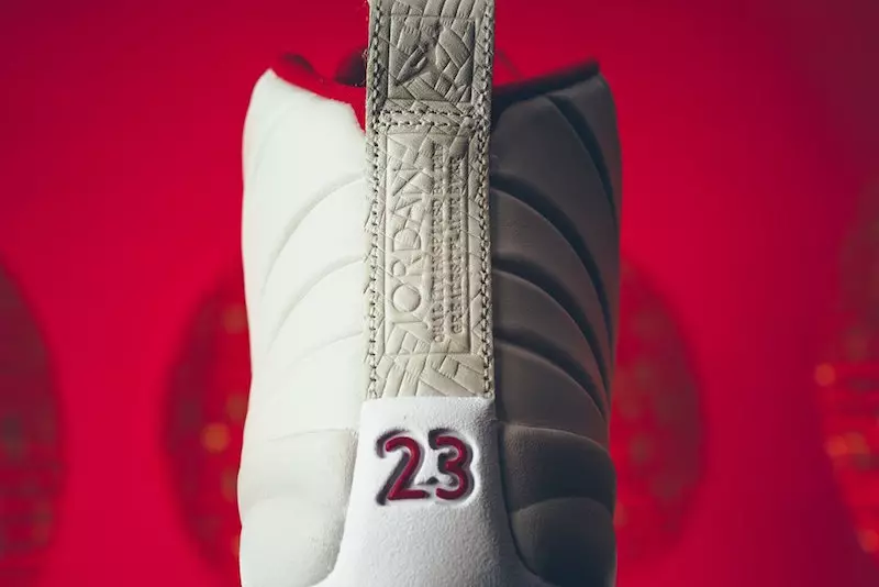 Air Jordan 12 CNY GS Mwanga Orewood Brown Varsity Red 881428-142