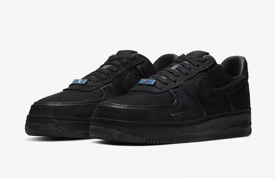 A Ma Maniere Nike Air Force 1 melna roku mazgāšana aukstā CQ1087-002 izlaišanas datums