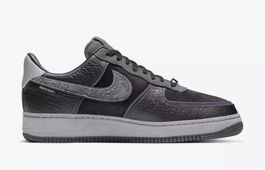 A Ma Maniere Nike Air Force 1 roku mazgāšana aukstā CQ1087-001 izlaišanas datums