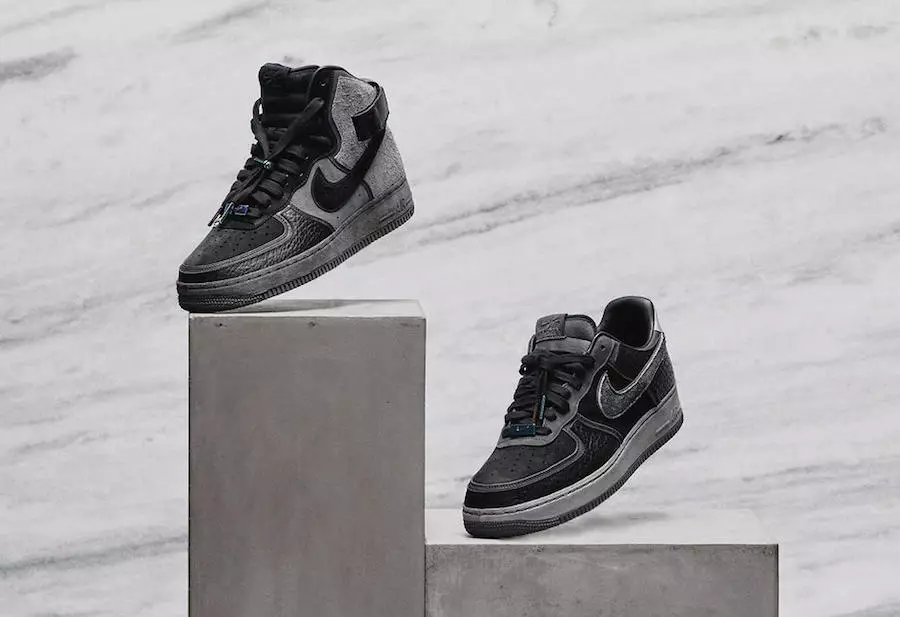 A Ma Maniére Nike Air Force 1 Dáta Eisiúna Fuar Nigh Láimhe