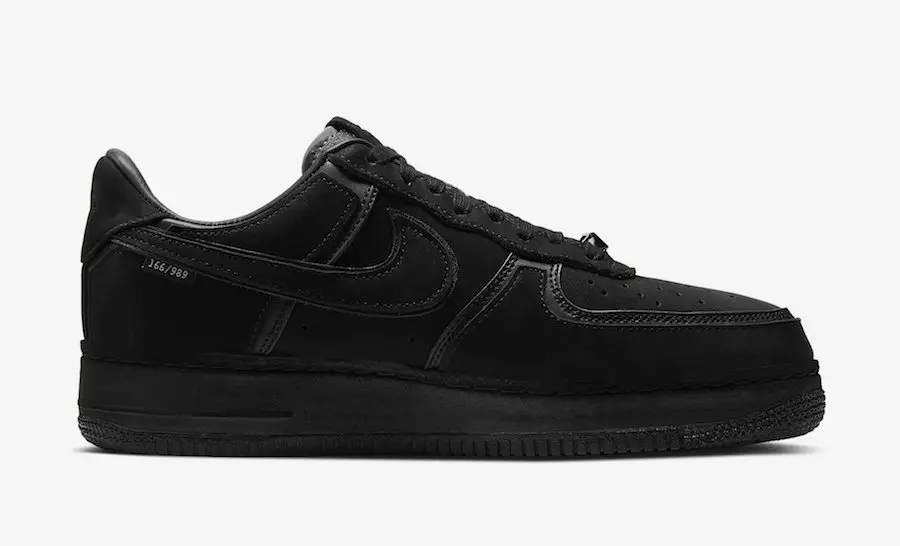 A Ma Maniere Nike Air Force 1 Black Hand Wash Cold CQ1087-002 Датум на објавување