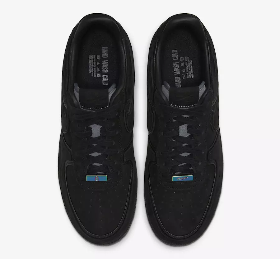 A Ma Maniere Nike Air Force 1 Black Hand Wash Cold CQ1087-002 Дата выпуска