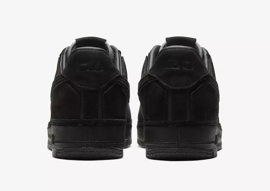 A Ma Maniere Nike Air Force 1 Black Hand Wash Cold CQ1087-002 Датум на објавување